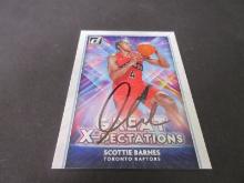 Scottie Barnes Signed Trading Card SSC COA