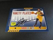 Donovan Mitchell Signed Trading Card SSC COA