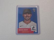 2022 TOPPS PLATINUM PAYTON HENRY RC