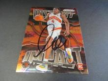 Scottie Barnes Signed Trading Card RC SSC COA