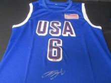 LeBron James Signed USA Jersey RCA COA