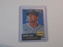 2022 TOPPS PLATINUM SAMMY LONG RC GIANTS