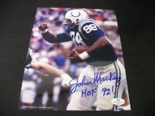 John Mackey Signed 8x10 Photo FSG COA