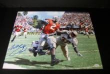 Willis McGahee Miami U signed 16x20 JSA