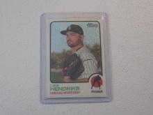 2022 TOPPS HERITAGE CHROME LIAM HENDRICKS