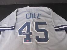 Gerrit Cole Signed Jersey RCA COA