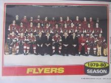 1979-80 Flyers Team Photo NHL Hockey