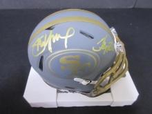 Rice & Young Signed Mini Helmet GAA COA