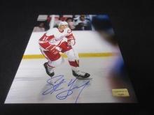 Steve Yzerman Signed 8x10 Photo EUA COA