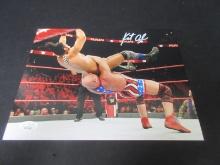 Kurt Angle Signed 8x10 Photo JSA Witnessed