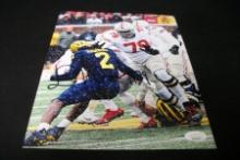 Dawand Jones Signed 8x10 Photo JSA Witnessed