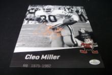 Cleo Miller Signed 8x10 Photo FSG Witnessed