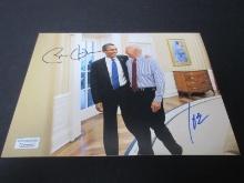 Biden & Obama Signed 8x10 Photo Direct COA