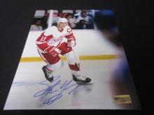 Steve Yzerman Signed 8x10 Photo EUA COA