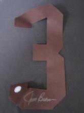 Jim Brown Signed Jersey Number SSC COA