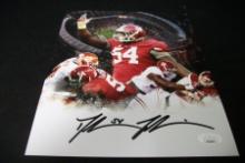 Dalvin Tomlinson Signed 8x10 Photo JSA Witnessed