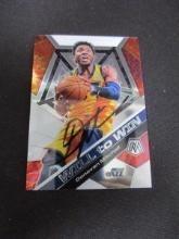 Donovan Mitchell signed basketball card COA