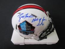 Brett Favre Signed HOF Mini Helmet GAA COA