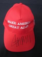 Donald Trump Signed MAGA Hat Direct COA