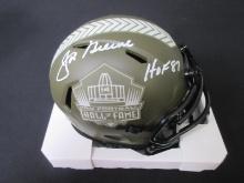 Joe Greene Signed HOF Mini Helmet Direct COA