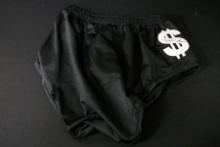 TED DIBIASE SIGNED WRESTLING SHORTS WITH COA