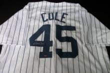 GERRIT COLE SIGNED BASEBALL JERSEY WITH COA