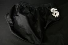 TED DIBIASE SIGNED WRESTLING SHORTS WITH COA