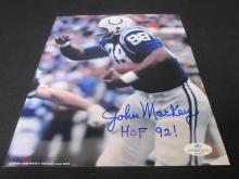 John Mackey Signed 8x10 Photo FSG COA