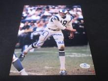 Roman Gabriel Signed 8x10 Photo FSG COA