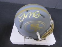 Joe Montana Signed Mini Helmet GAA COA