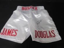 Buster Douglas Signed Trunks JSA COA