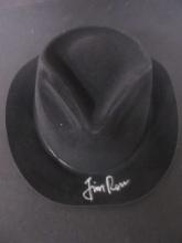 Jim Ross Signed Hat JSA Witnessed