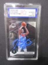 Kevin Durant Signed Trading Card Fivestar