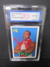 Virgil Signed Trading Card Fivestar