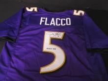 Joe Flacco Signed Jersey JSA Witnessed