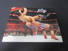 Kurt Angle Signed 8x10 Photo JSA Witnessed