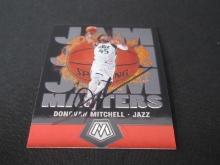 DONOVAN MITCHELL SIGNED SPORTS CARD WITH COA