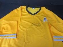 William Shatner Signed Uniform JSA COA