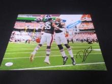 DAVID NJOKU SIGNED 11X14 PHOTO WITH JSA COA