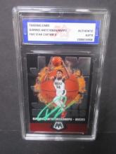 Antetokounmpo Signed Trading Card Fivestar