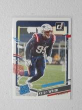 2023 DONRUSS KEION WHITE RC PATRIOTS