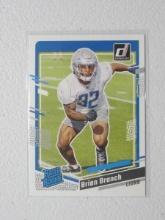 2023 DONRUSS BRIAN BRANCH RC LIONS