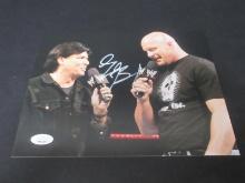 ERIC BISCHOFF SIGNED 8X10 PHOTO WITH JSA COA