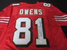 Terrell Owens Signed Jersey JSA Witnessed