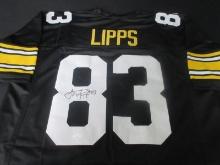 Louis Lipps Signed Jersey JSA Witnessed