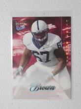 2007 FLEER ULTRA LEVI BROWN ULTRA ROOKIES