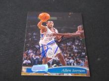 ALLEN IVERSON SIGNED SPORTS CARD WITH COA