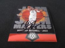 DONOVAN MITCHELL SIGNED SPORTS CARD WITH COA