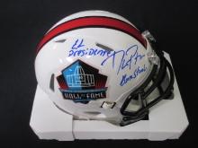 Dave Portnoy Signed HoF Mini Helmet W/Coa