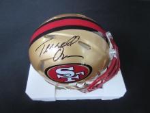 Terrell Owens Signed 49ers Mini Helmet W/Coa